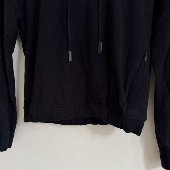 Lululemon Tech Lux Pullover Size 4 Black Hoodie Sweatshirt Wonen’s Small - Picture 4 of 8
